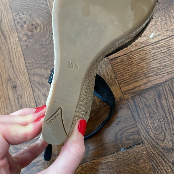 Prada Sport Espedrilles Wedges - Picture 6 of 6
